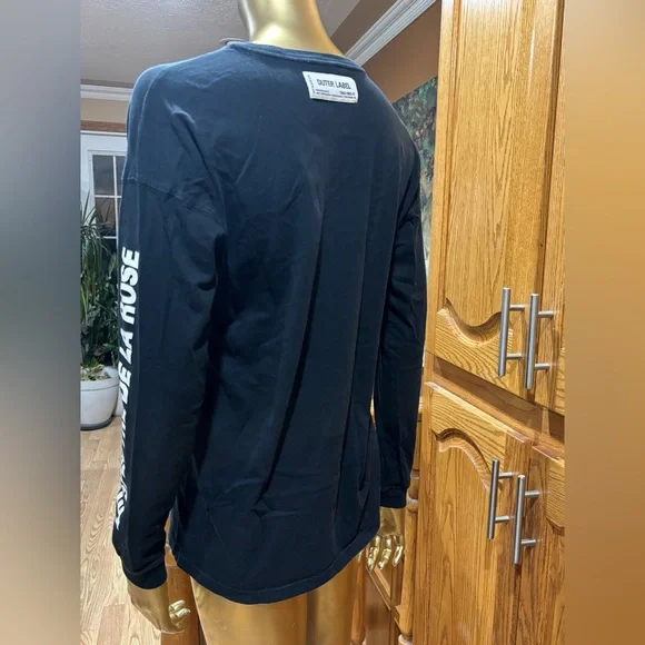 TNA Black Long Sleeve Shirt - Picture 4 of 8